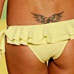 Pic of Ana Beatriz Barros looking sexy in lingeries on the podium