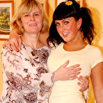 Pic of Two old and young lesbians got on a naughty sex date