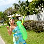 Pic of Teen Hitchhikers - Blonde Teen JC Simpson Dicked Outside