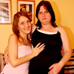 Pic of Mature Ivonne plays with babe Samantha