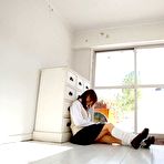 Pic of Mie Matsuoka - Asian babe Mie shows her panties in the class