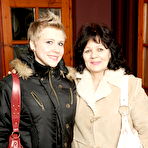 Pic of Hot blonde babe doing a naughty mature lesbian