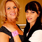 Pic of Hot babe having fun with a naughty MILF