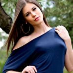 Pic of All Natural And Sexy Caprice Strips Outside