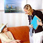 Pic of KissMatures :: Emilia&Susanna pussyloving mom licks girl