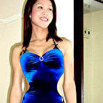 Pic of Shy Ladyboy Lek Flashing Her Huge Surprise