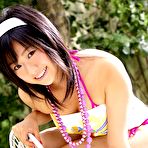 Pic of Aya Kanai - Aya enjoys modeling her teeny weenie bikini