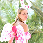 Pic of Danielle FTV - Sexy model with a perfect body, bouncy boobs, and a sweet ass and pussy poses naked in public!