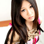 Pic of Bunny Asian is all tied in ropes over lingerie and feels guilty