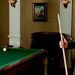 Pic of Loreen A - Loreen A takes her clothes near the pool table and exposes her amazing ass.