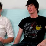 Pic of Switching it up, Ashton lay on his back, legs spread with sliding right back into him hardcore sex man