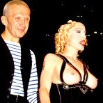 Pic of Madonna shows her nude boobs at fashion show
