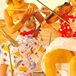 Pic of Rodox seventies band giving a hardcore show on stage