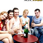 Pic of Pretty party girls naked and covered in jizz - Watch free porn movie