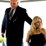 Pic of SexPreviews - Morgan March blonde naked and tied up her white ass spanked red