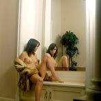 Pic of Anna S - Anna S takes her sexy fur coat in front of the camera and shows her little ass.