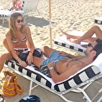 Pic of Ana Beatriz Barros in bikini on the beach in Miami