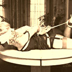 Pic of retro hard bondage at flashbaxxx