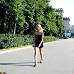 Pic of Kinky blonde participates in street fucking - PickupFuck.com 