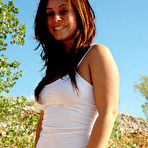Pic of Hotty Stop / Luna from Lunas Cam has some fun outside taking her clothes off and showing her sey curves