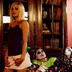 Pic of Riley Steele - Riley Steele takes her sexy little skirt off and shows us her fantastic tight ass.