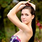 Pic of Slim And Seductive Amateur Strips In The Outdoors