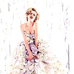 Pic of Eva Herzigova sexy and topless scans from  magazines