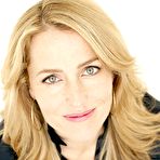 Pic of Gillian Anderson non nude posing scans from mags