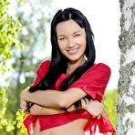 Pic of Teen Cutie Strips In The Park