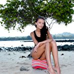 Pic of Anna AJ - Anna Aj takes her sexy bikini off on the beach and shows us her amazing tight ass.