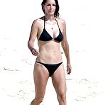 Pic of Courteney Cox in a bikini in Turks and Caicos