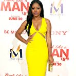Pic of Keke Palmer cleavage in yellow dress