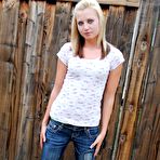 Pic of PetiteLover.com - Tiff - Getting naked in the backyard