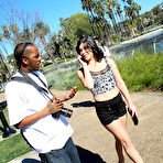 Pic of A horny black guy fucks Savannah Camden's tigh cunt