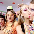 Pic of crazy college girls go to rave party