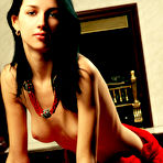 Pic of Elena F - Elena F takes her lingerie off and shows us her fantastic tight little ass.