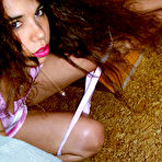 Pic of Idoia A - Idoia A takes her sexy white lingerie and teases us with her fantastic hot ass.