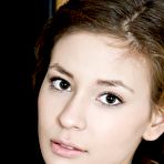 Pic of Irina J - Irina J takes her sexy brown lingerie on the sofa and shows us her amazing ass.