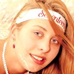 Pic of Club Seventeen.Com - Teen redhead giving a hot blowjob!