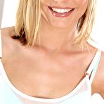 Pic of Iveta Vale - Iveta Vale strips her sexy white lingerie off and teases us with her tight round ass