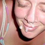 Pic of Steamy collection of naughty babes' cumshot photos