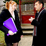 Pic of Creamedonglasses - secretaries covered in thick spunk!