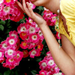 Pic of Julia Al - Julia Al takes all of her clothes outdoors on the rocks and shows us her hot ass.