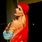 Pic of Liza Benson - Liza Benson takes her sexy gypsy outfit off outdoors and shows us her tight ass.