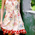 Pic of Lizel A - Lizel A takes her cute summer dress outdoors and shows us her fantastic tight ass.