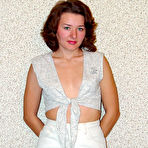 Pic of PinkFineArt | White Thong Striptease from Panties Next Door