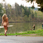 Pic of Lizzy Merova - Lizzy Merova takes her clothes off in front of the camera and shows us her tight ass.