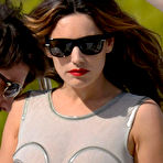 Pic of Kelly Brook in a see trhough swimsuit in Cannes