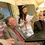 Pic of PornPros Net Work Horny asian slutty babe licking and fucking a massive dick