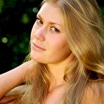 Pic of Tight Ass Busty Blonde In The Woods